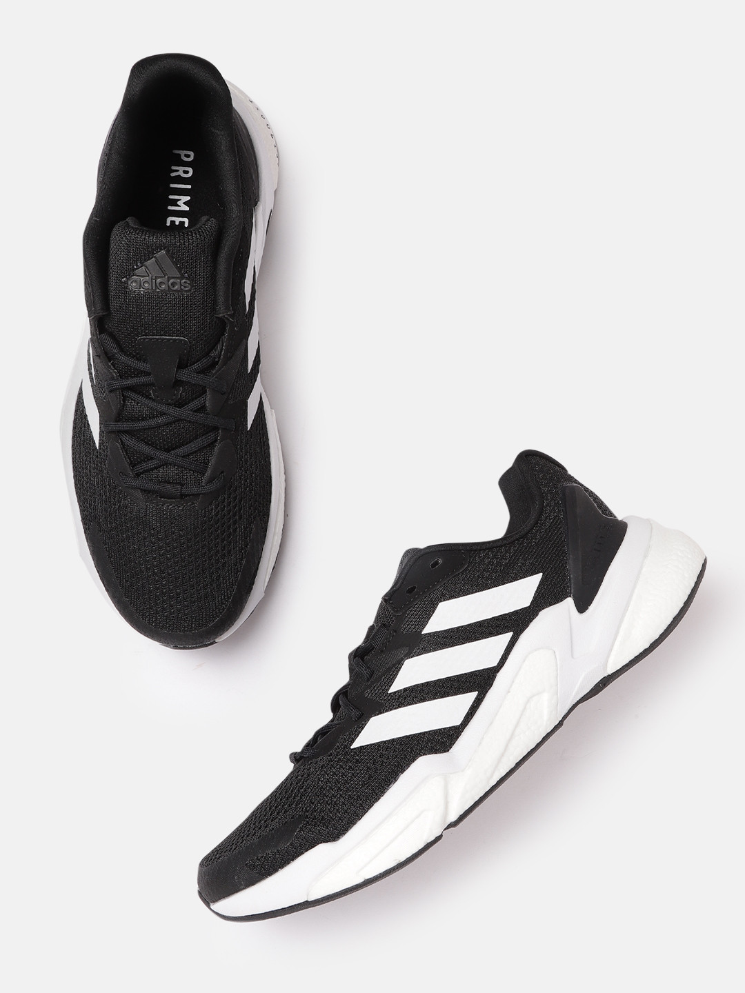 

ADIDAS Men Black Woven Design X9000L3 Running Shoes