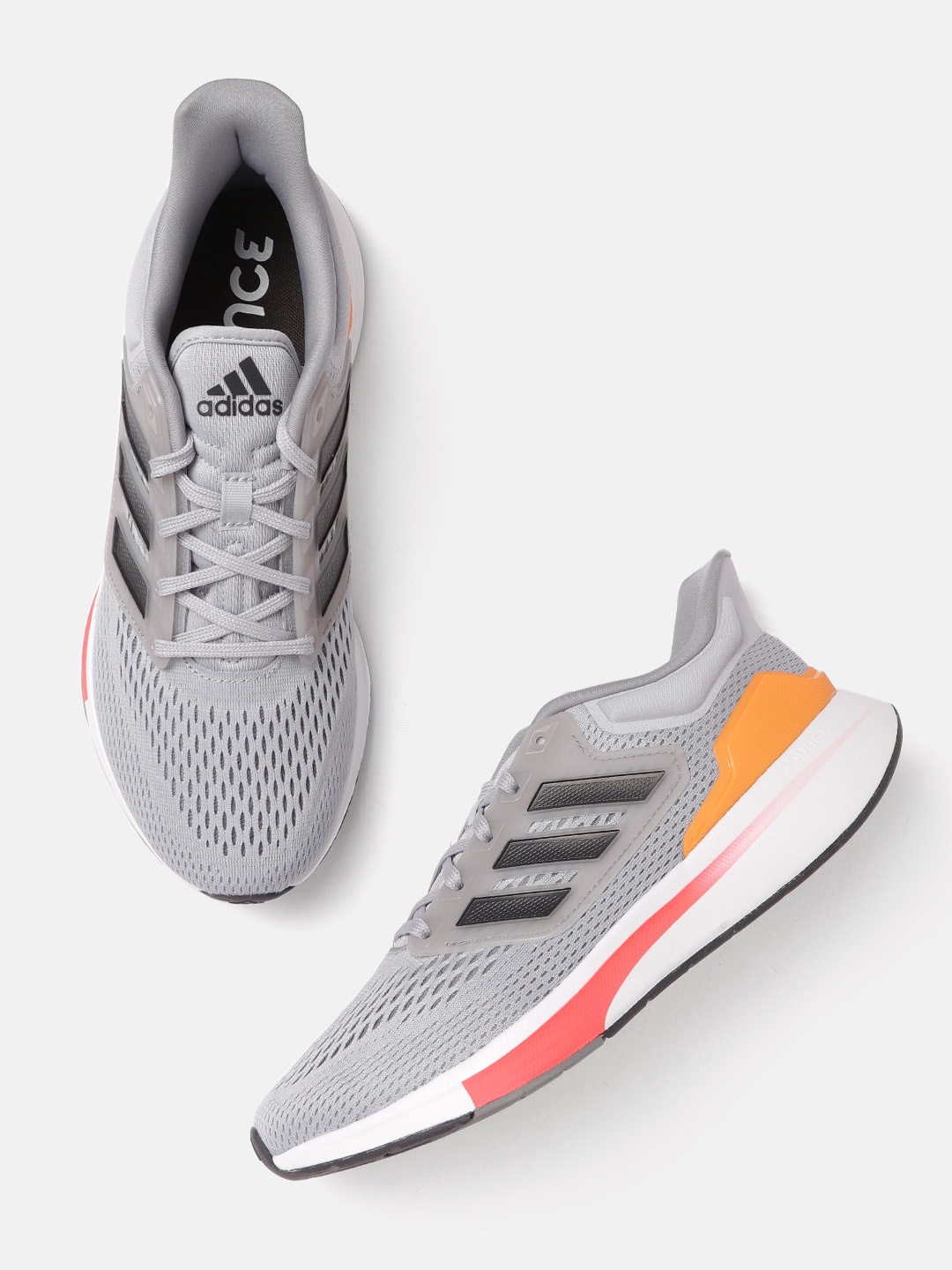 

ADIDAS Men Grey Woven Design UB21 TD Running Shoes