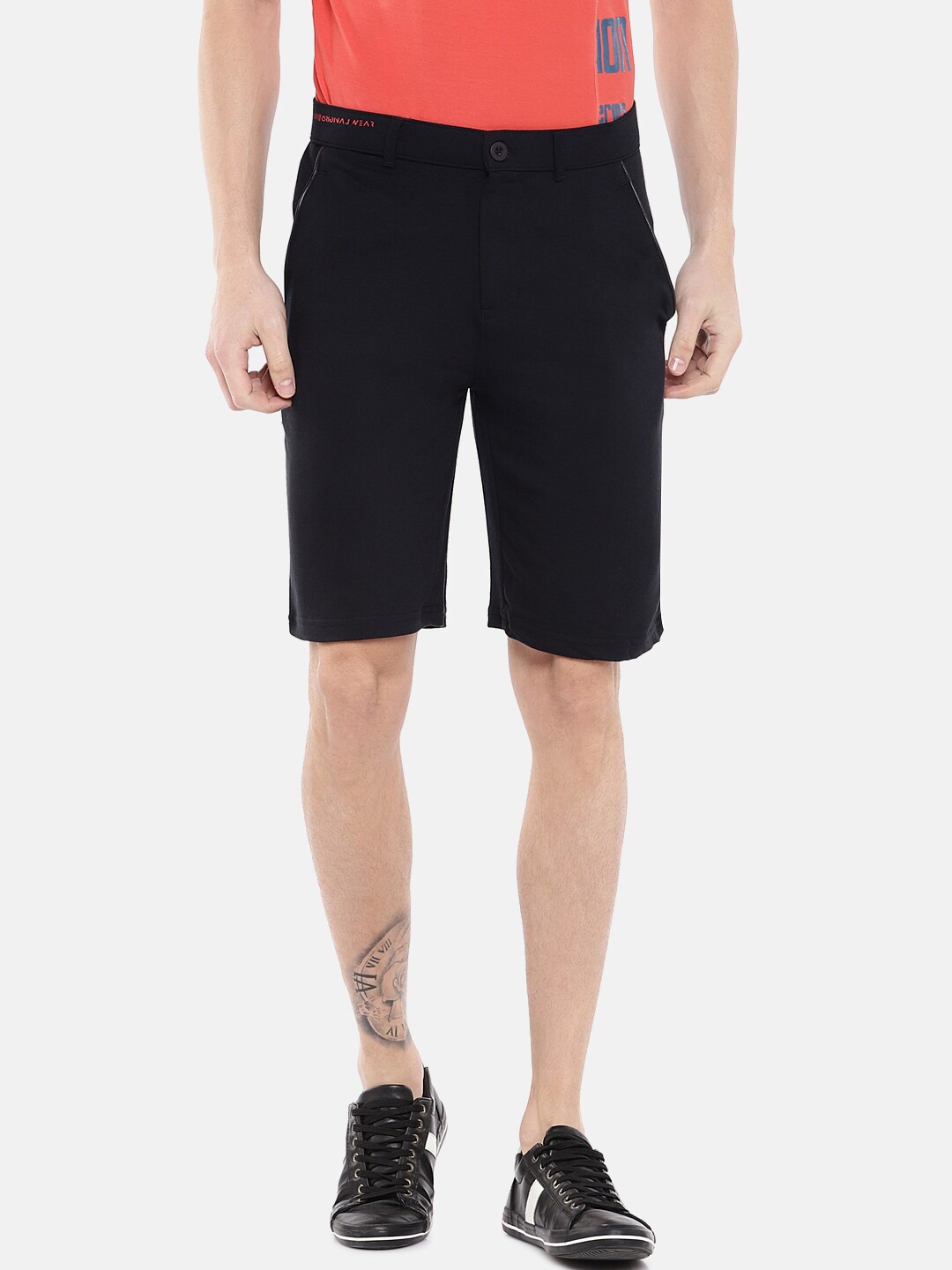 

Sweet Dreams Men Navy Blue Solid Shorts