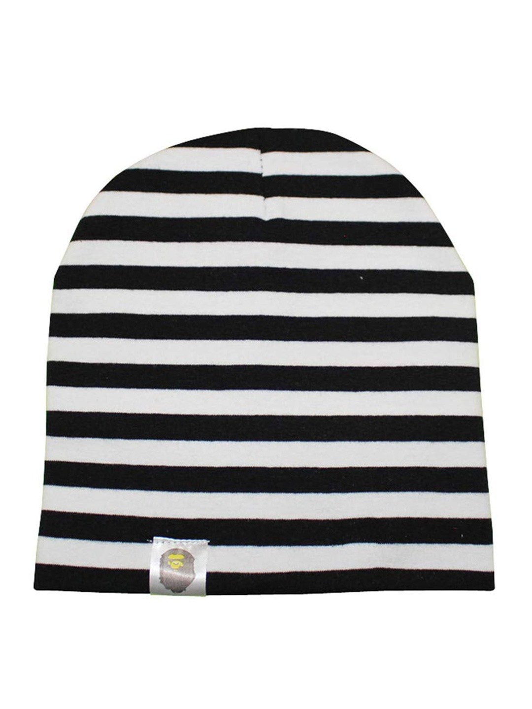 

SYGA Kids Black & White Striped Beanie