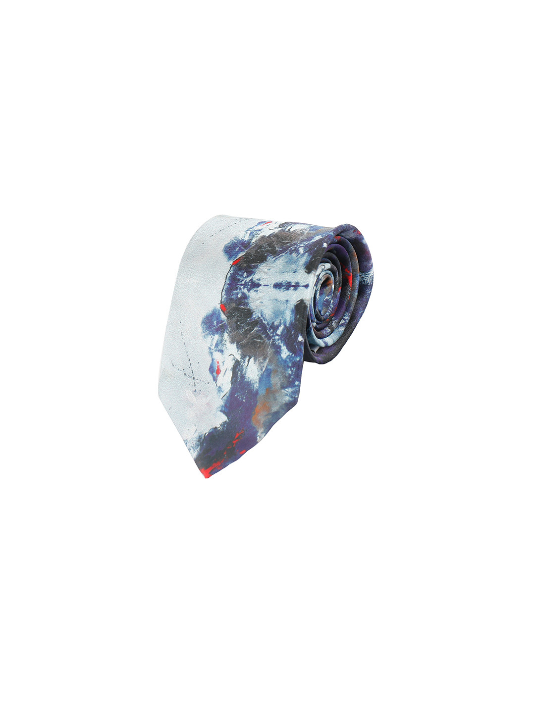

Alvaro Castagnino Men Red & Blue Printed Broad Tie