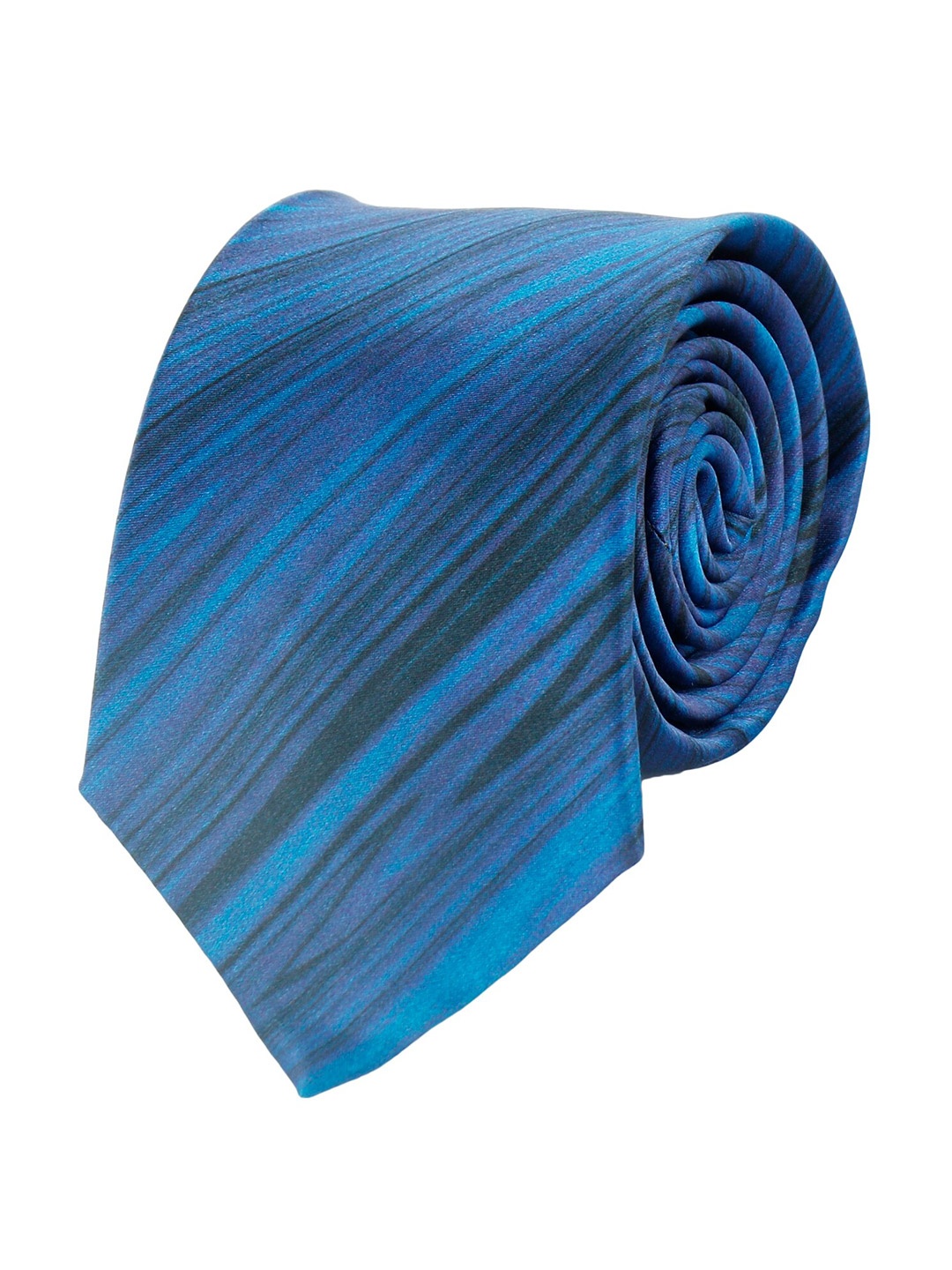 

Alvaro Castagnino Men Blue & Black Printed Skinny Tie