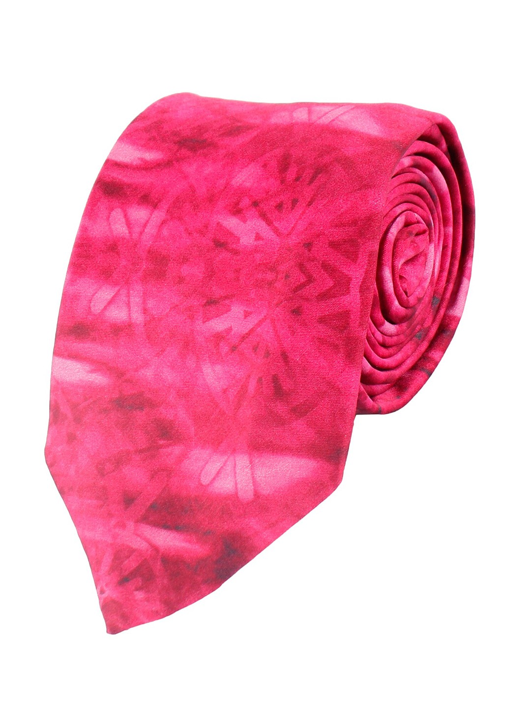 

Alvaro Castagnino Men Pink Printed Silk Broad Tie