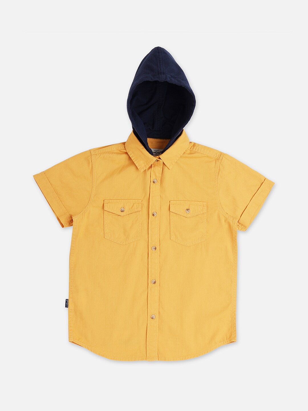 

Pepe Jeans Boys Yellow Casual Shirt