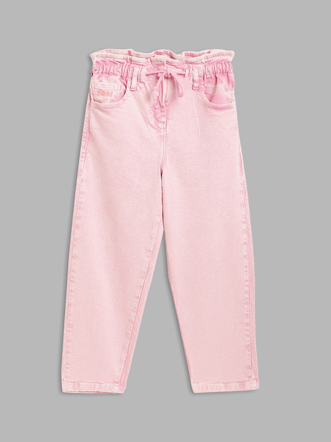 

Blue Giraffe Girls Pink Solid Jeans