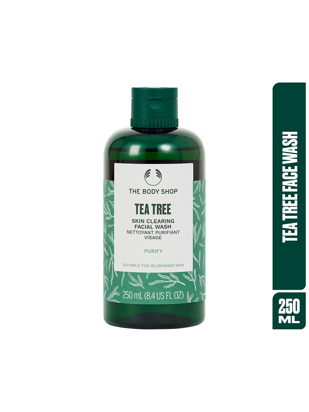 

THE BODY SHOP Vitamin E Range Tea Tree Skin Clearing Face Wash 250 ml, Green