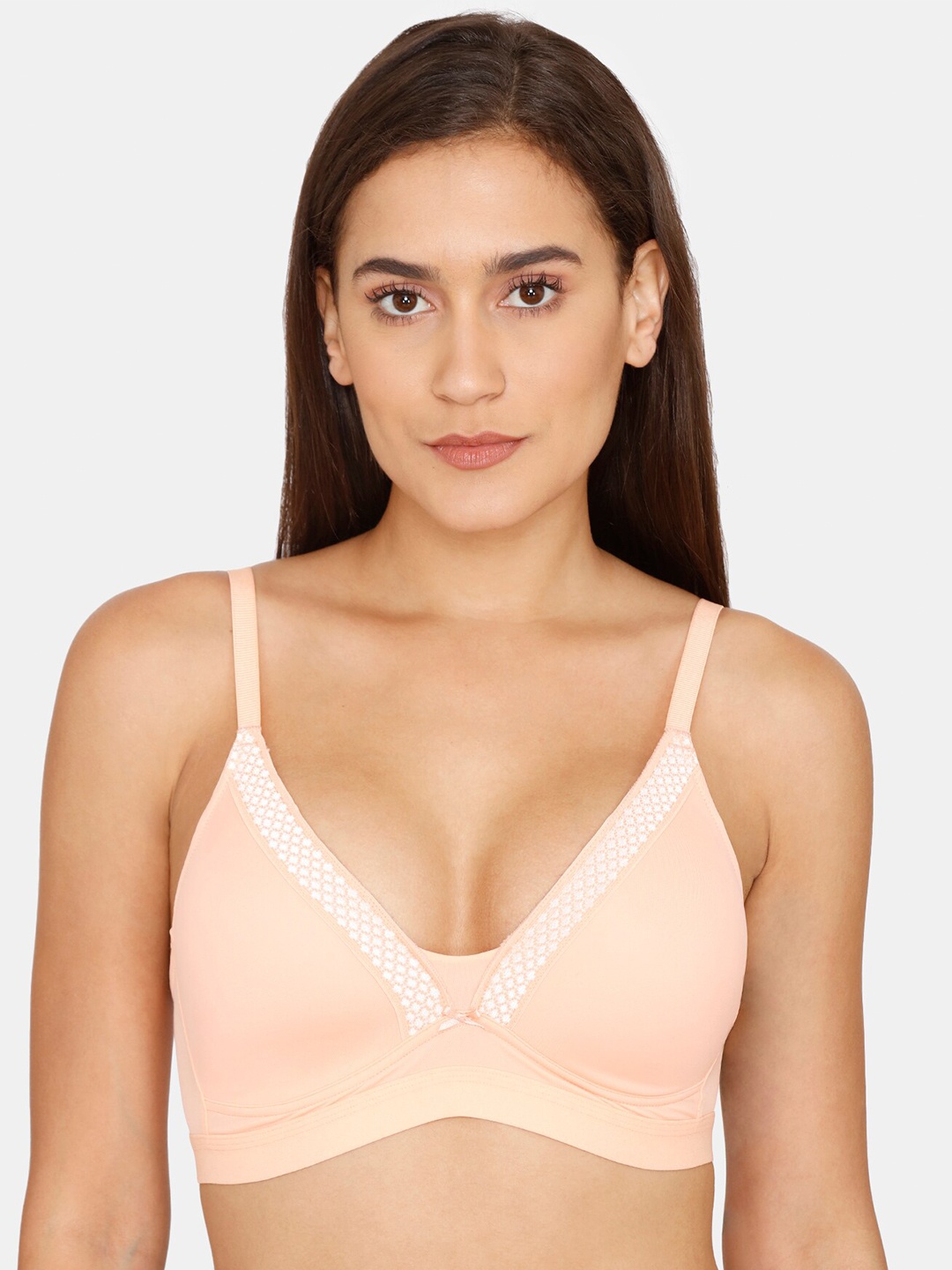 

Zivame Pink Lightly Padded T-shirt Bra