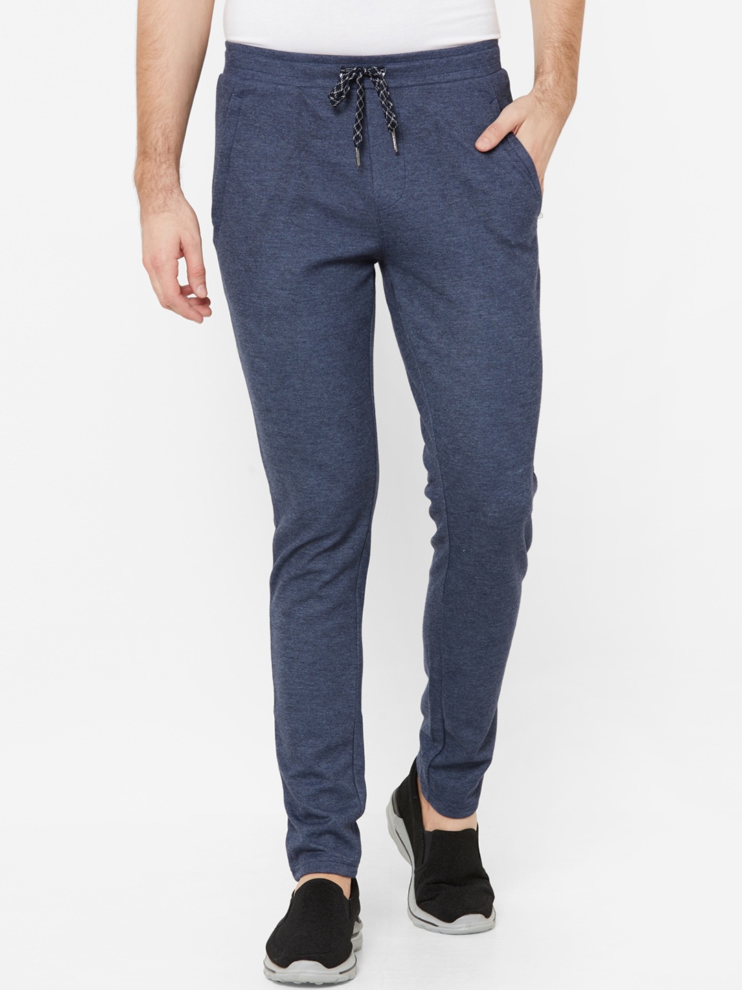 

Sweet Dreams Men Pure Cotton Track Pants, Navy blue