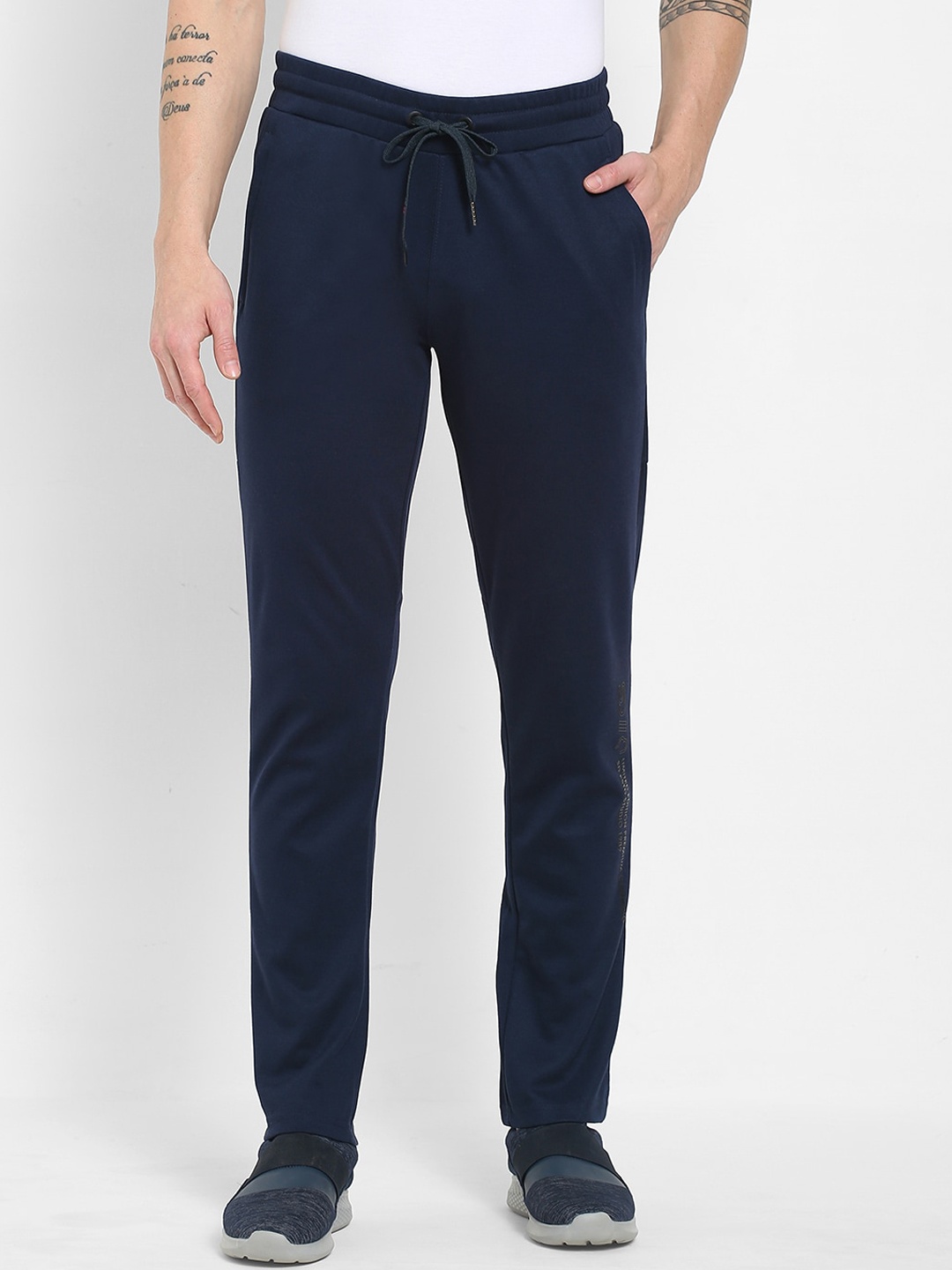 

Sweet Dreams Men Navy Blue Cotton Track Pant