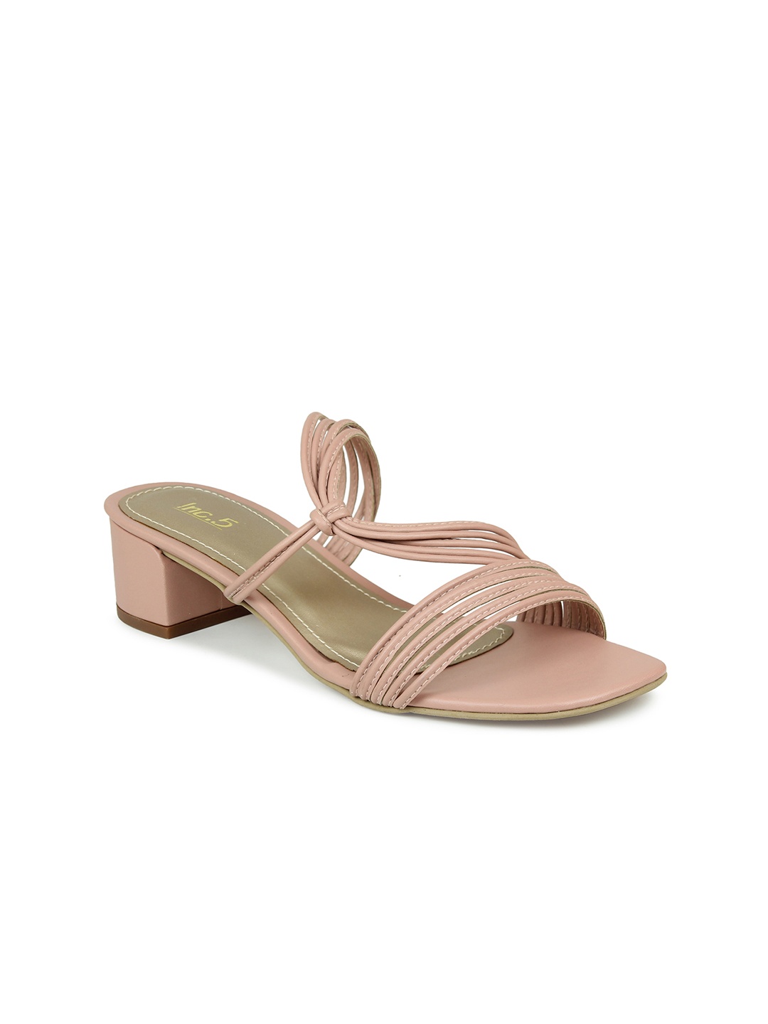 

Inc 5 Textured Party Block Sandals, Nude