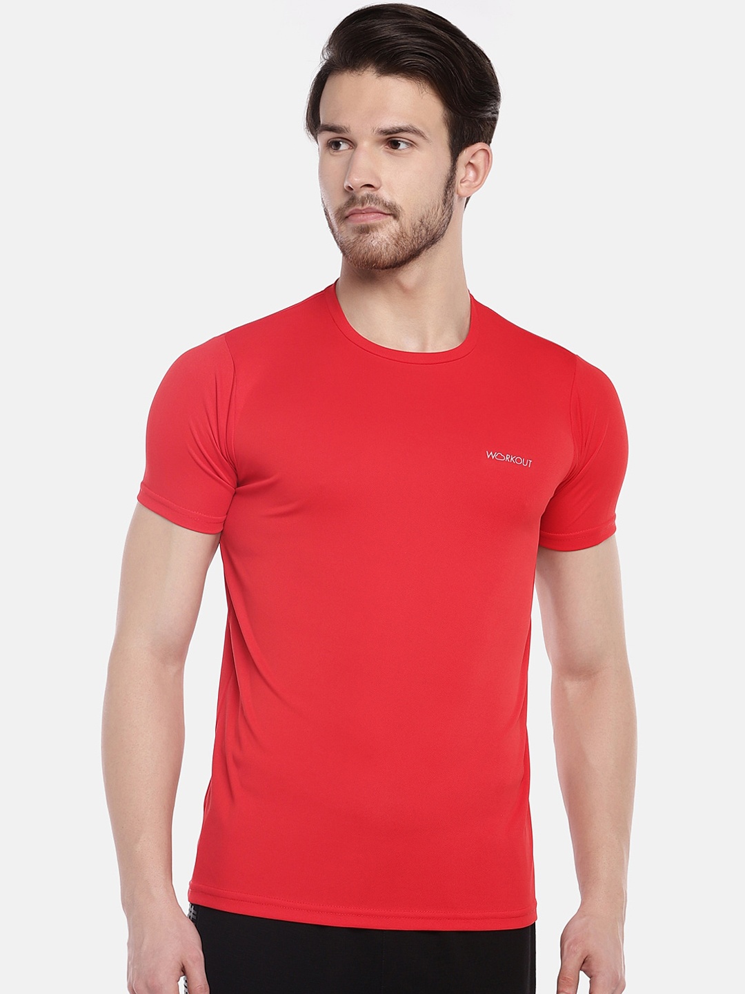 

Sweet Dreams Men Red Solid Lounge T-Shirt