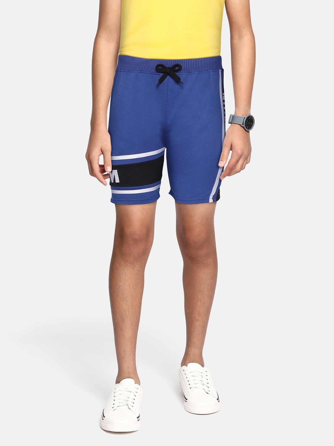 

Nick and Jones Kids Pack of 3 Cotton Shorts, Grey melange