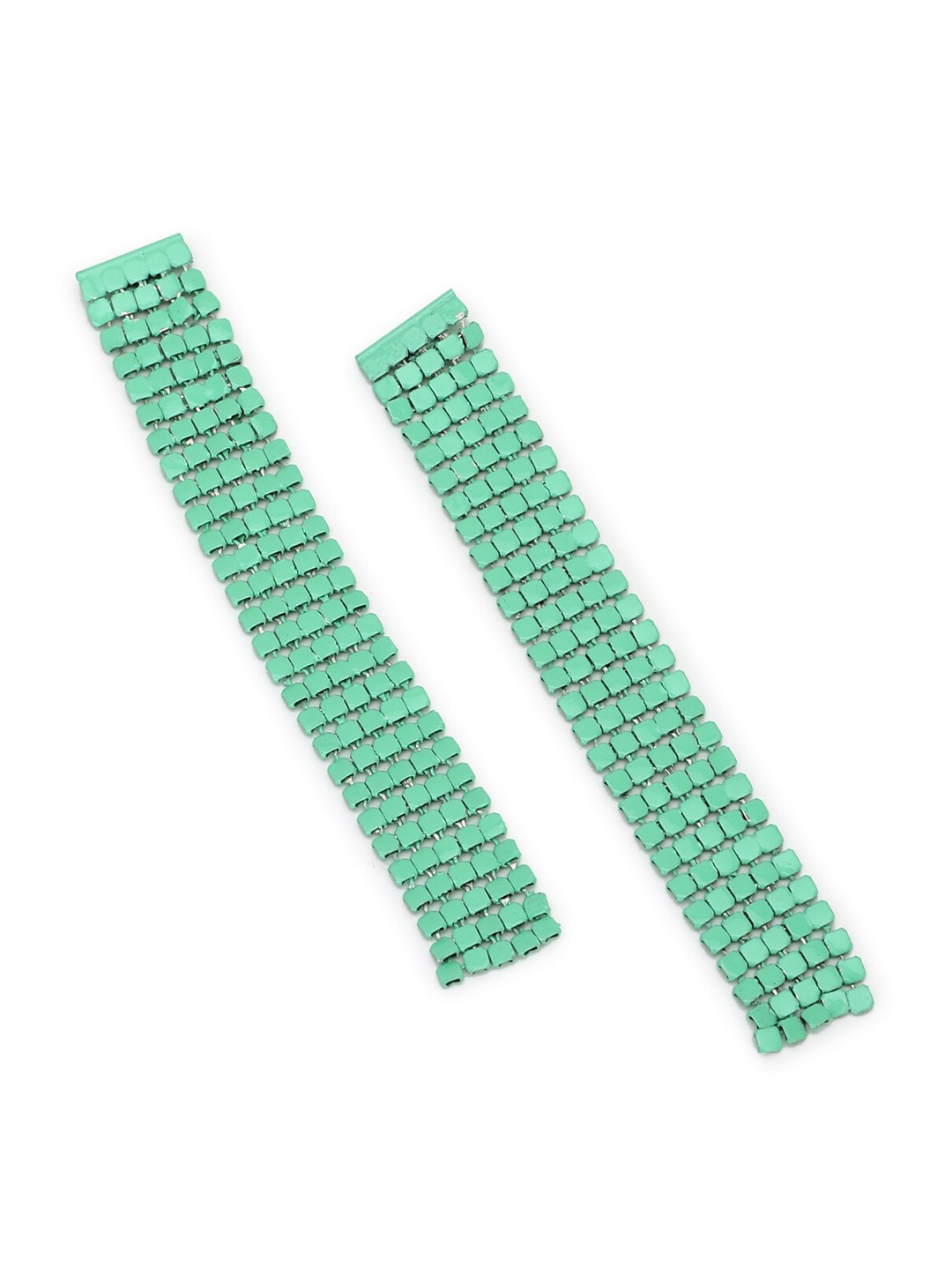 

FOREVER 21 Green Contemporary Drop Earrings