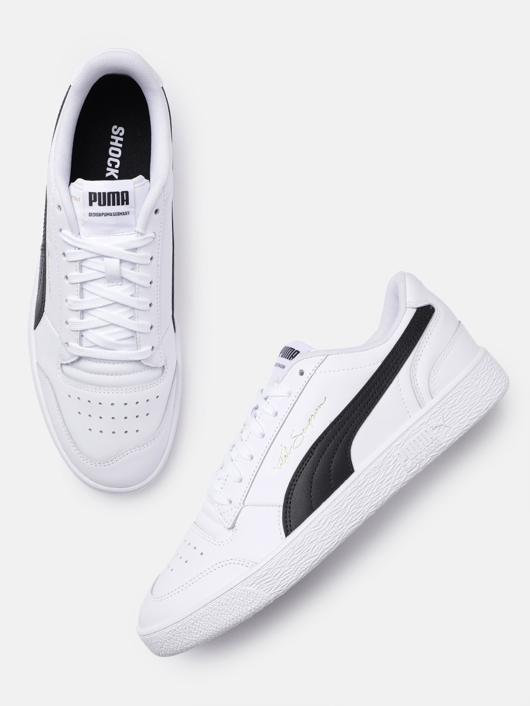 

Puma Unisex White Leather Ralph Sampson Sneakers