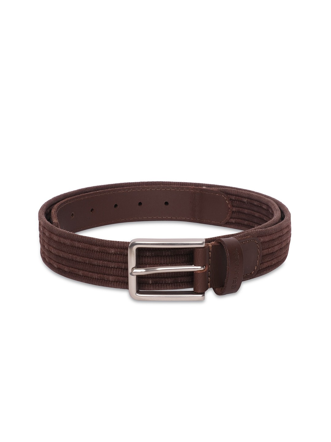 

Belwaba Men Brown Leather Belt