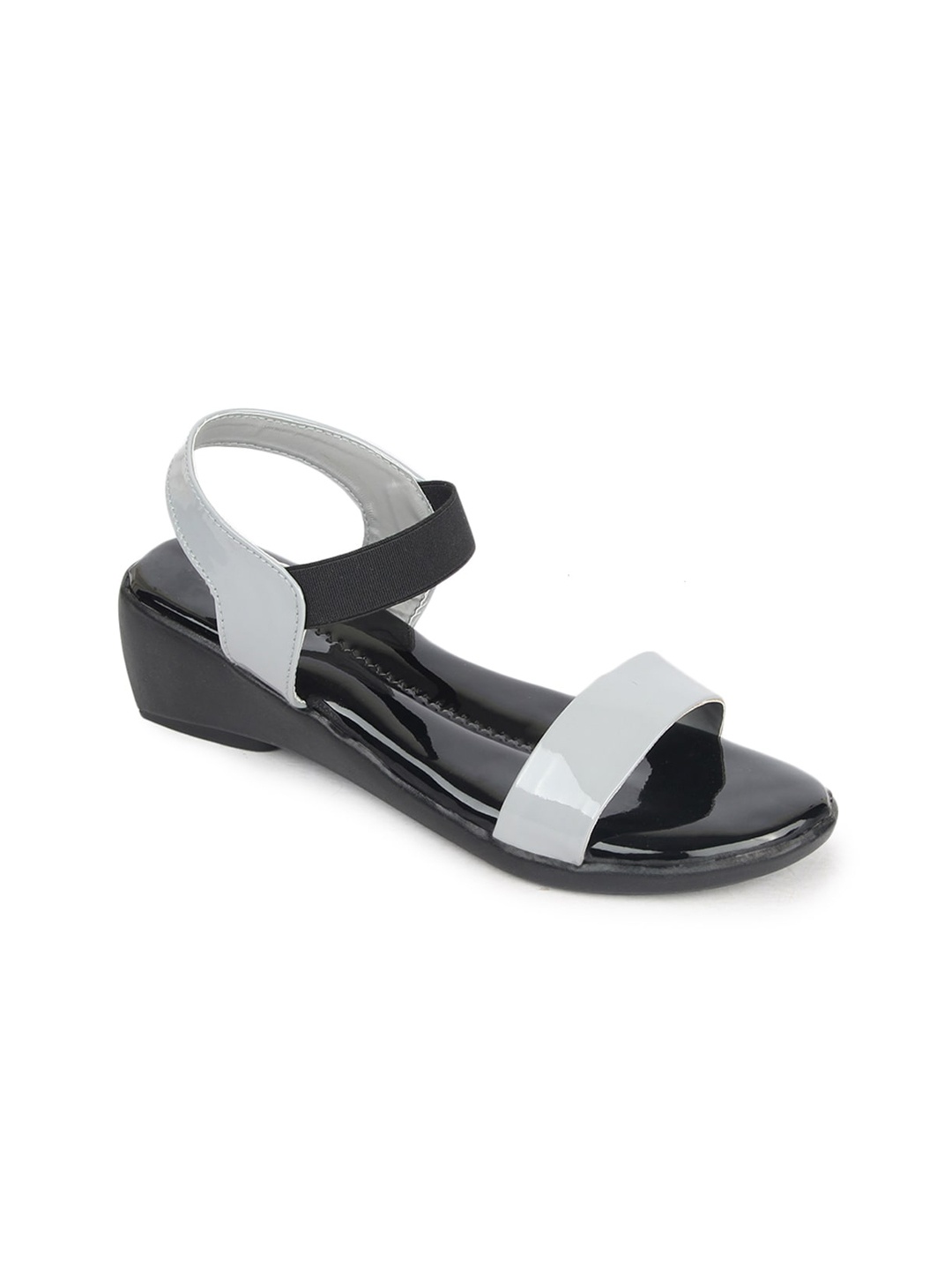 

Myra Women Grey Colourblocked Wedge Heels