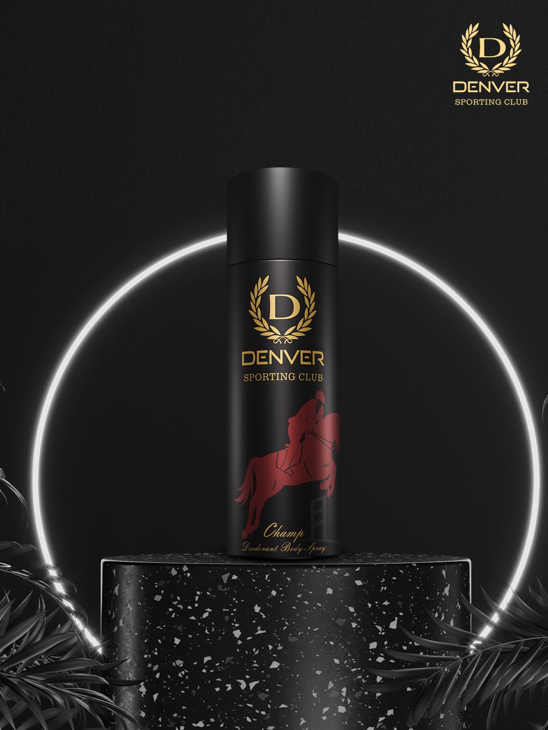 

Denver Men Sporting Club Champ Deodorant Body Spray - 200 ml, Black