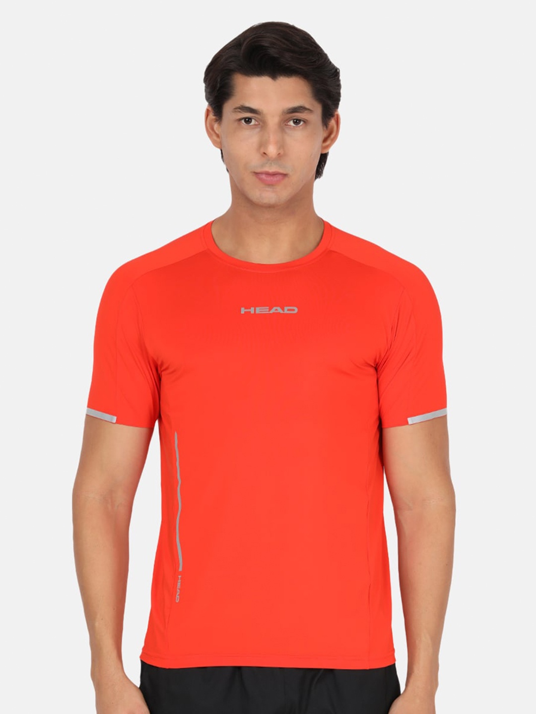 

Head Men Red Slim Fit Outdoor T-shirt