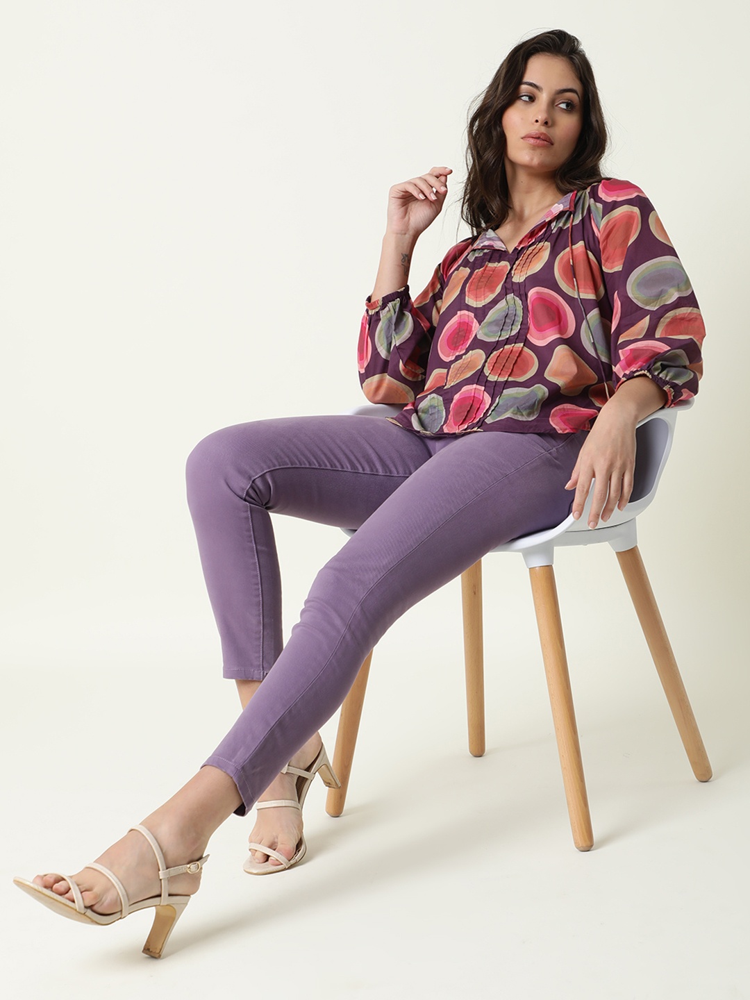 

RAREISM Women Purple Jeans