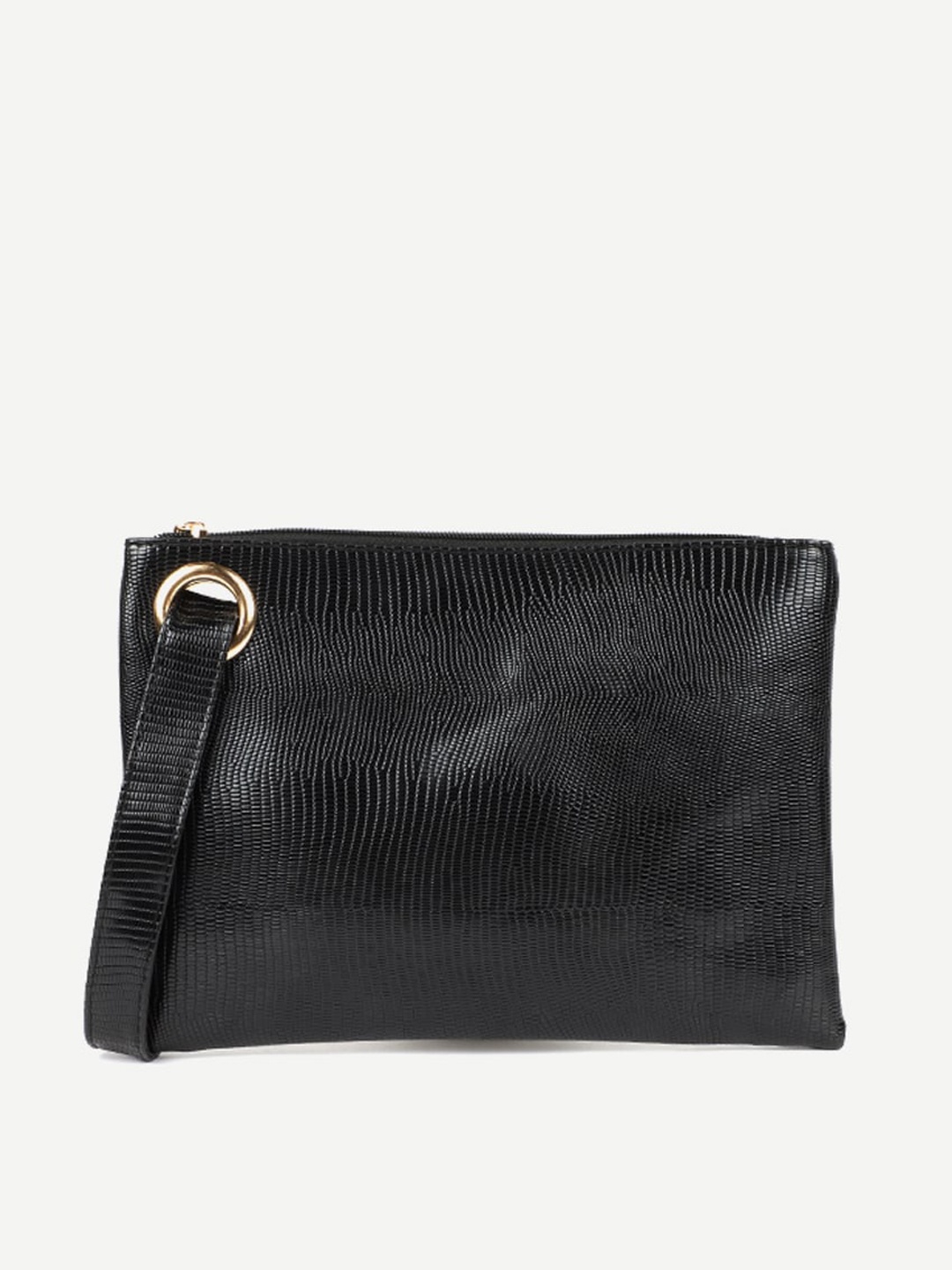 

Carlton London Black Structured Sling Bag