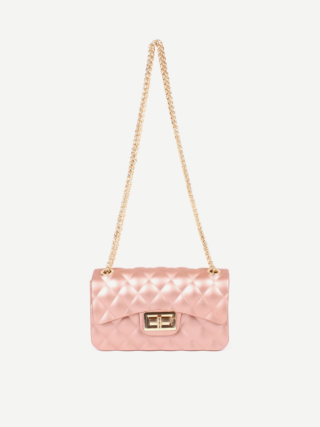 

Carlton London Women Rose Textured Structured Sling Bag