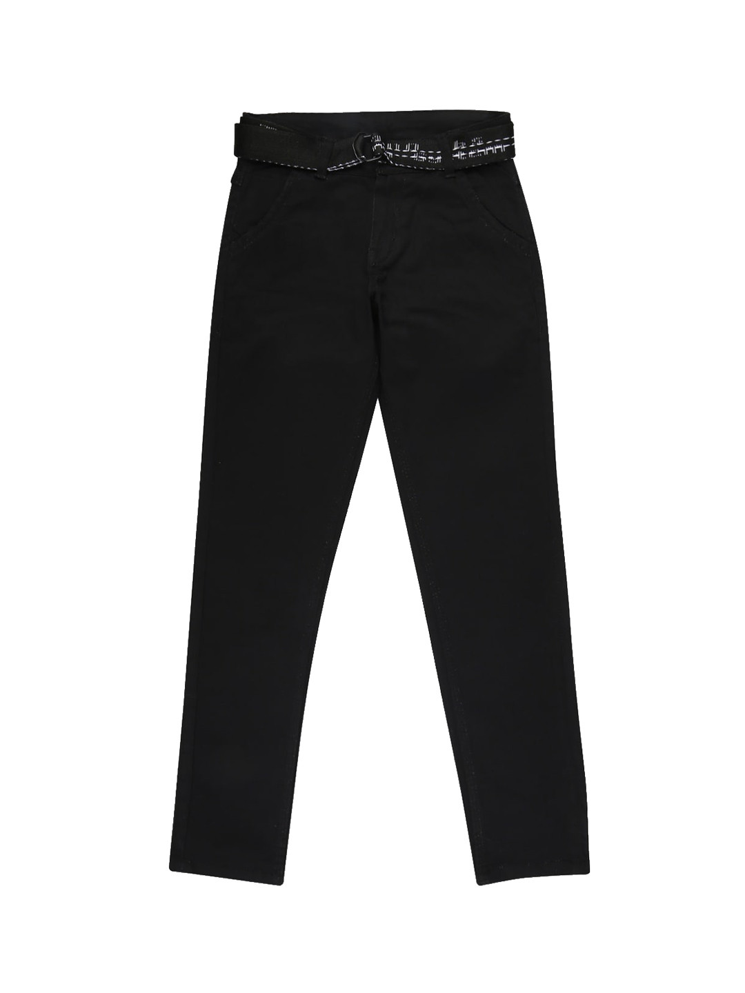 

V-Mart Boys Black Easy Wash Chinos Trousers