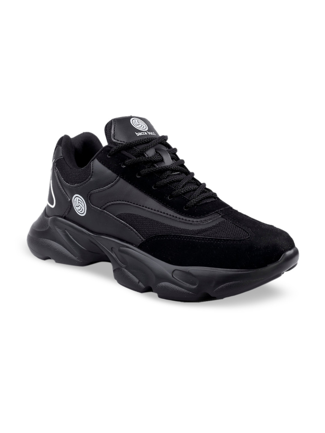 

bacca bucci Men JUPITER Lightweight Chunky Fashion Sneakers, Black