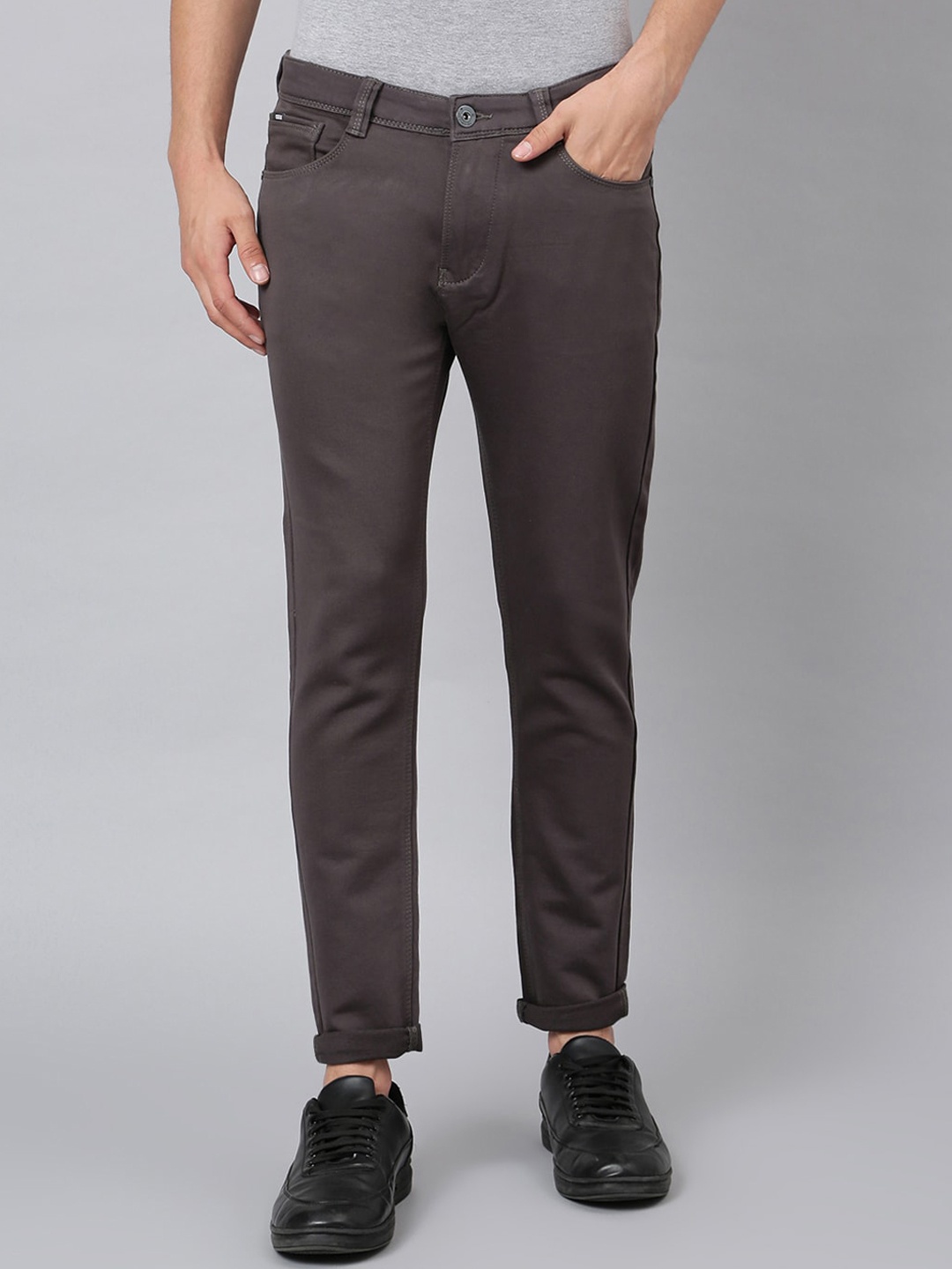 

Code 61 Men Taupe Skinny Fit Low-Rise Stretchable Jeans