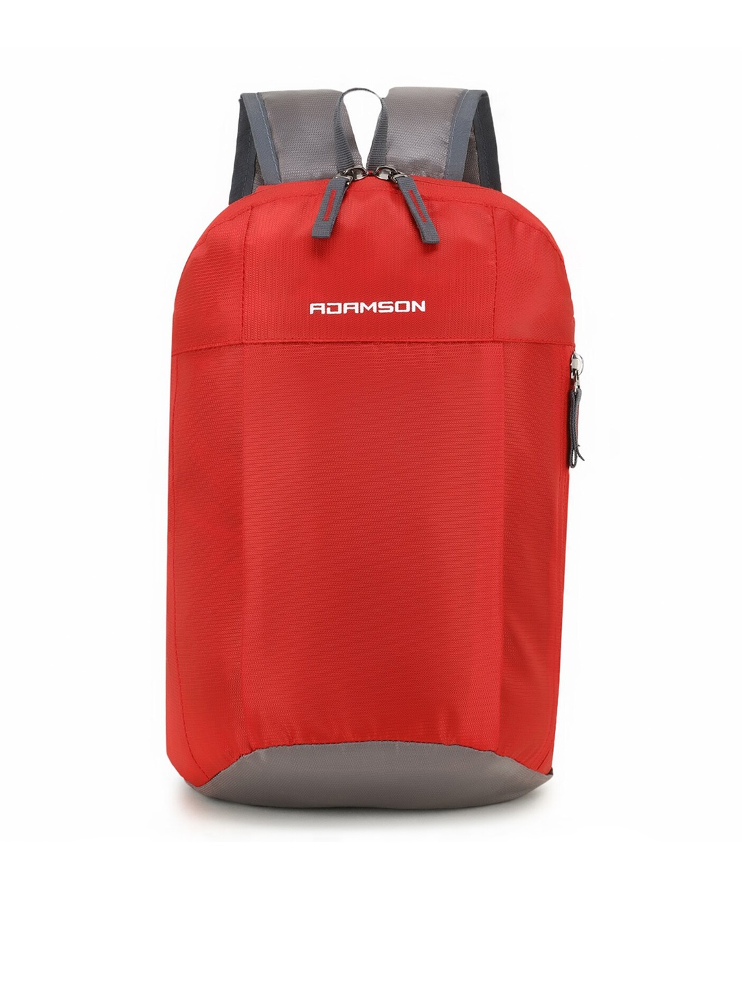 

ADAMSON Unisex Red Backpack with Hip Strap