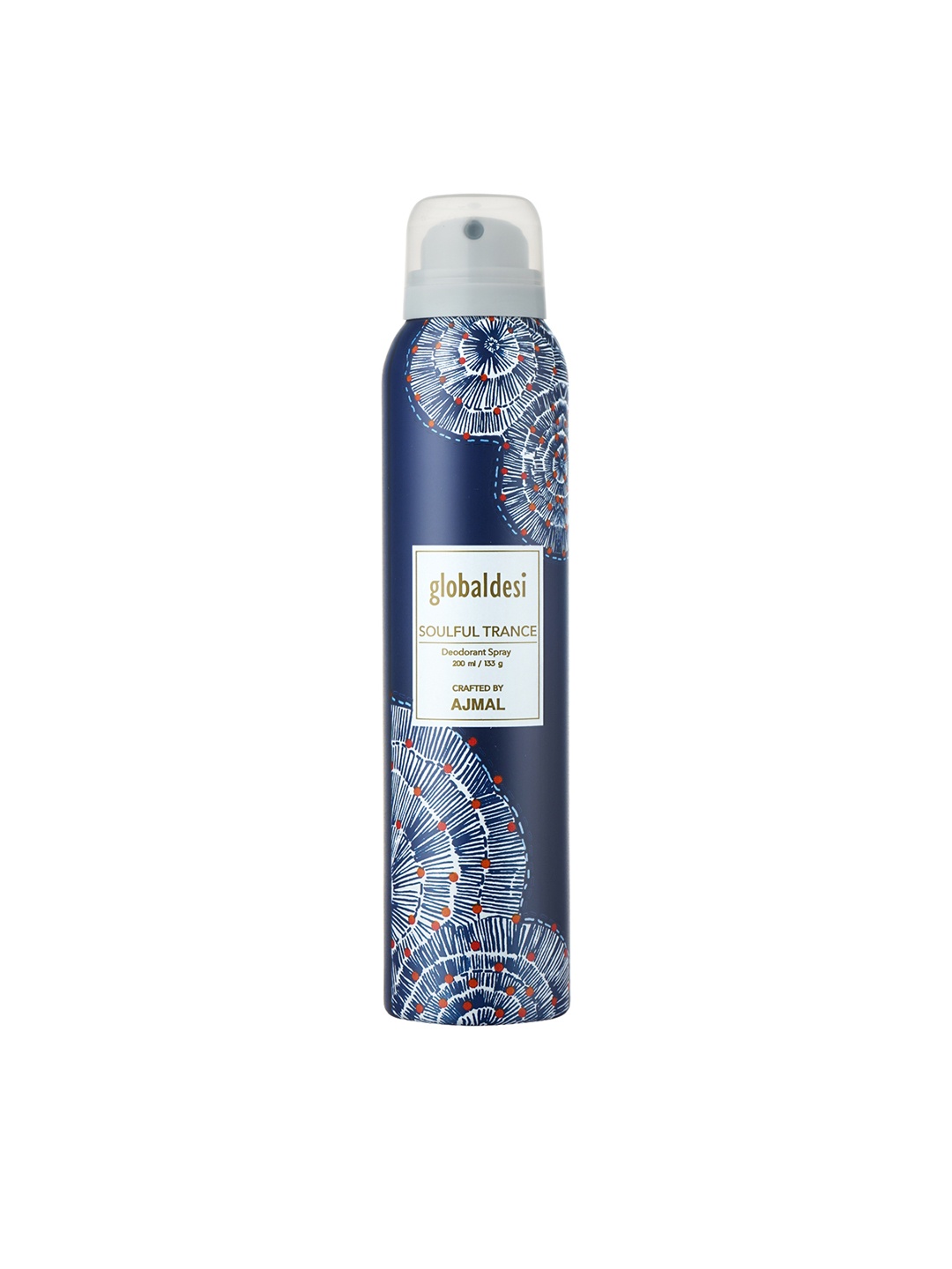 

Global Desi Women Soulful Trance Deodorant Spray - 200 ml, Blue