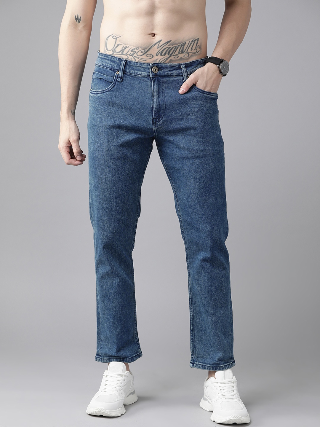 

Roadster Men Blue Slim Fit Stretchable Jeans