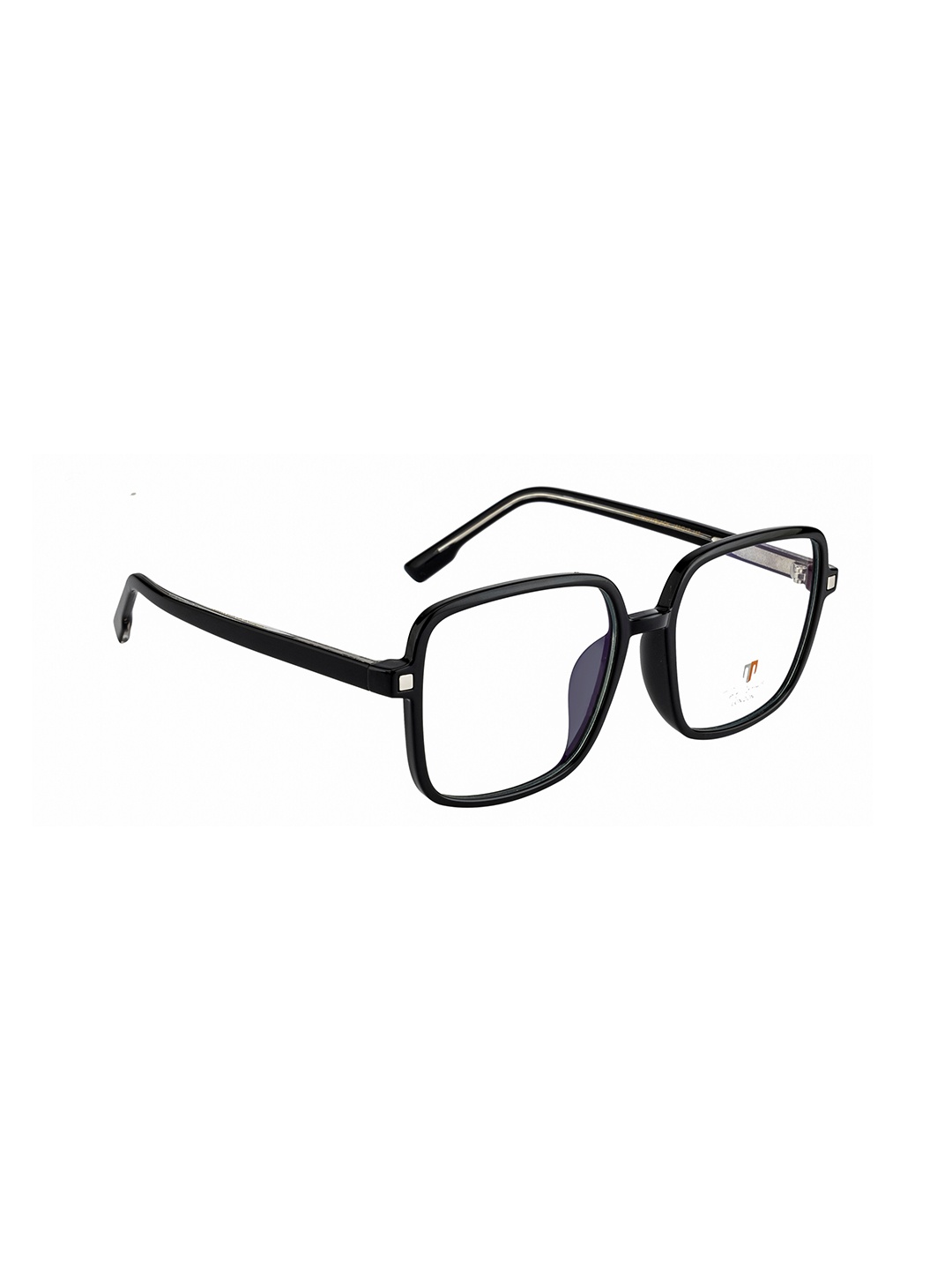 

Ted Smith Unisex Black Full Rim Square Frame TS-11011_BLK