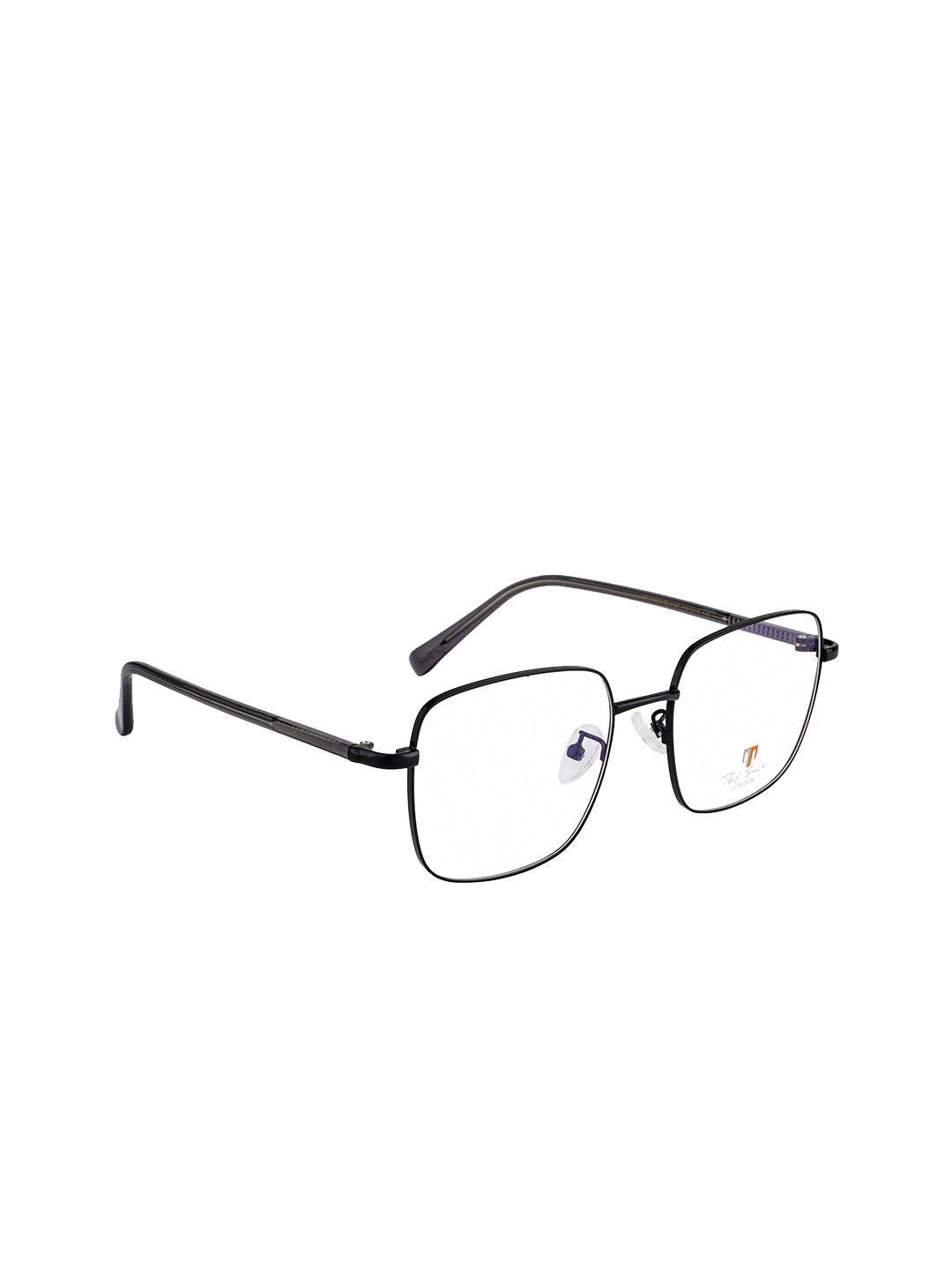 

Ted Smith Unisex Black Full Rim Wayfarer Frames TS-11008_BLK