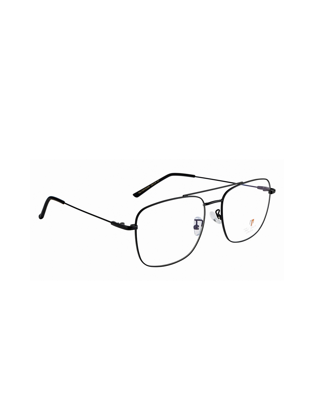 

Ted Smith Unisex Black Full Rim Square Frames TS-11007_M.BLK