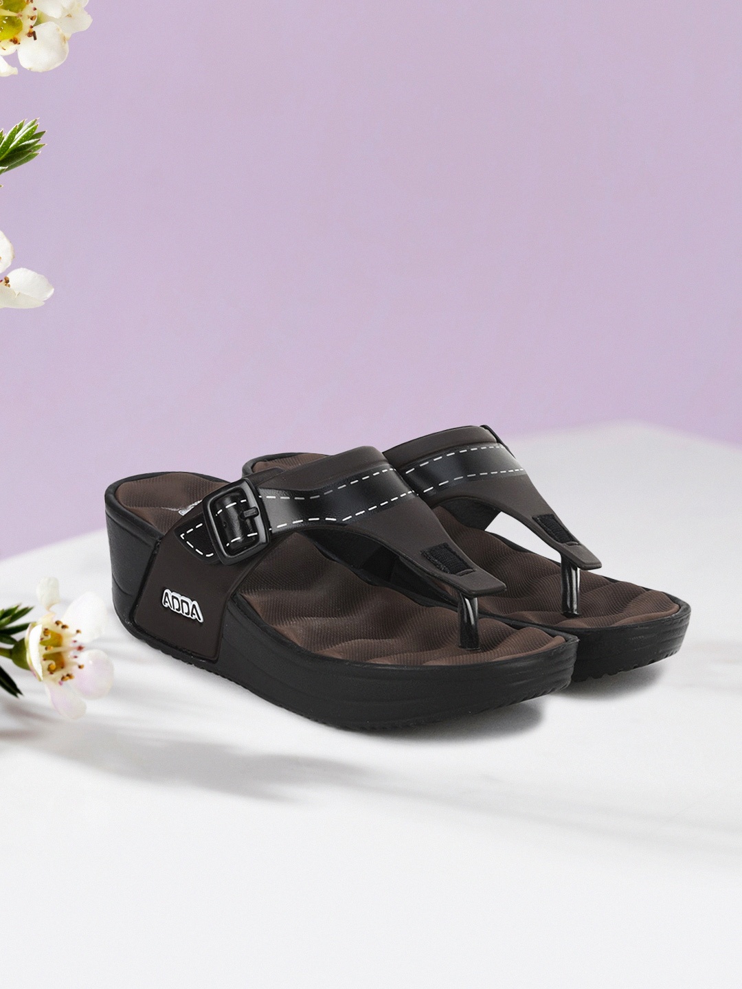 

Adda Women Brown Comfort Heels