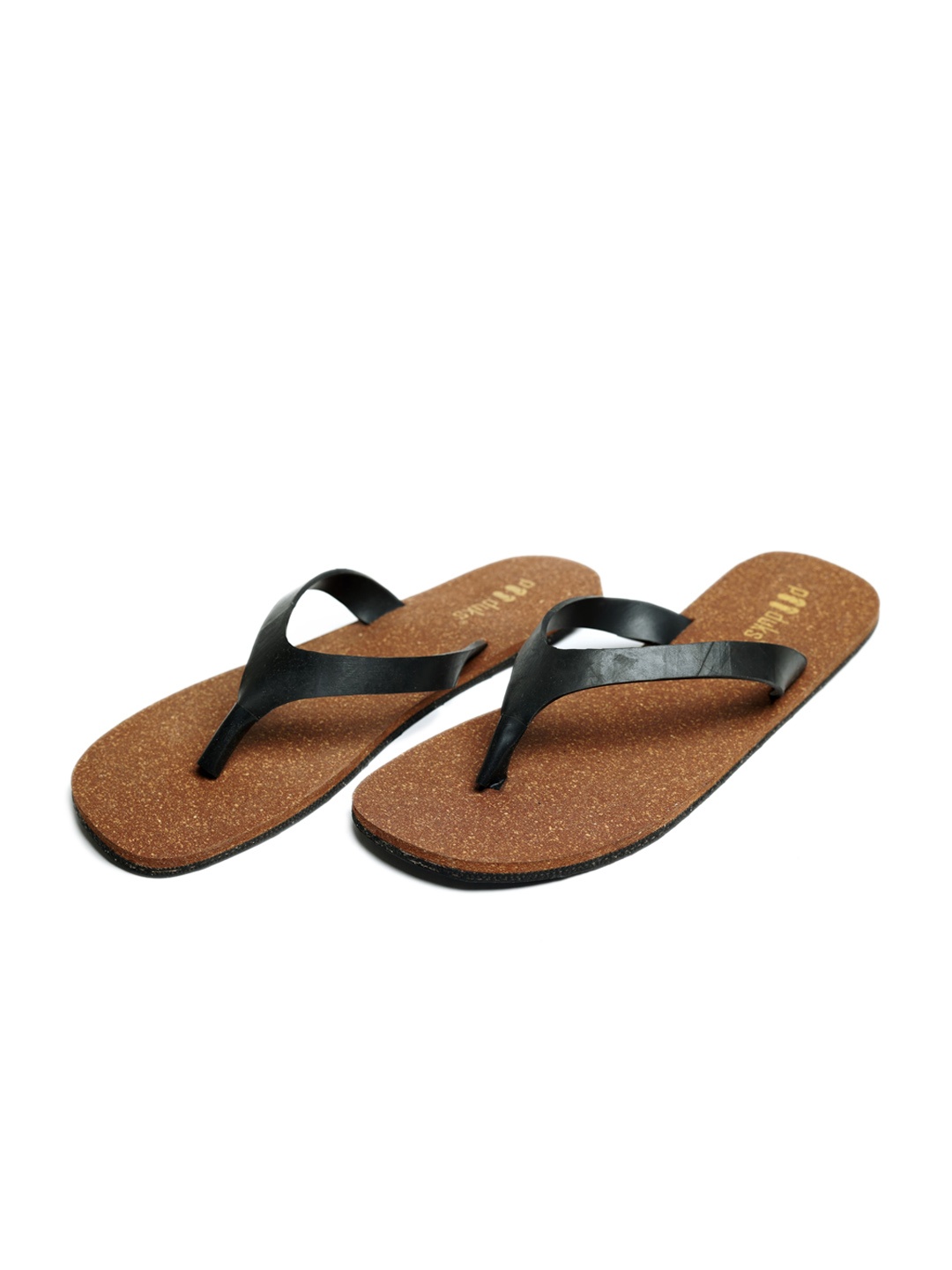 

Paaduks Women T-Strap Comfort Cushioned Flats, Black