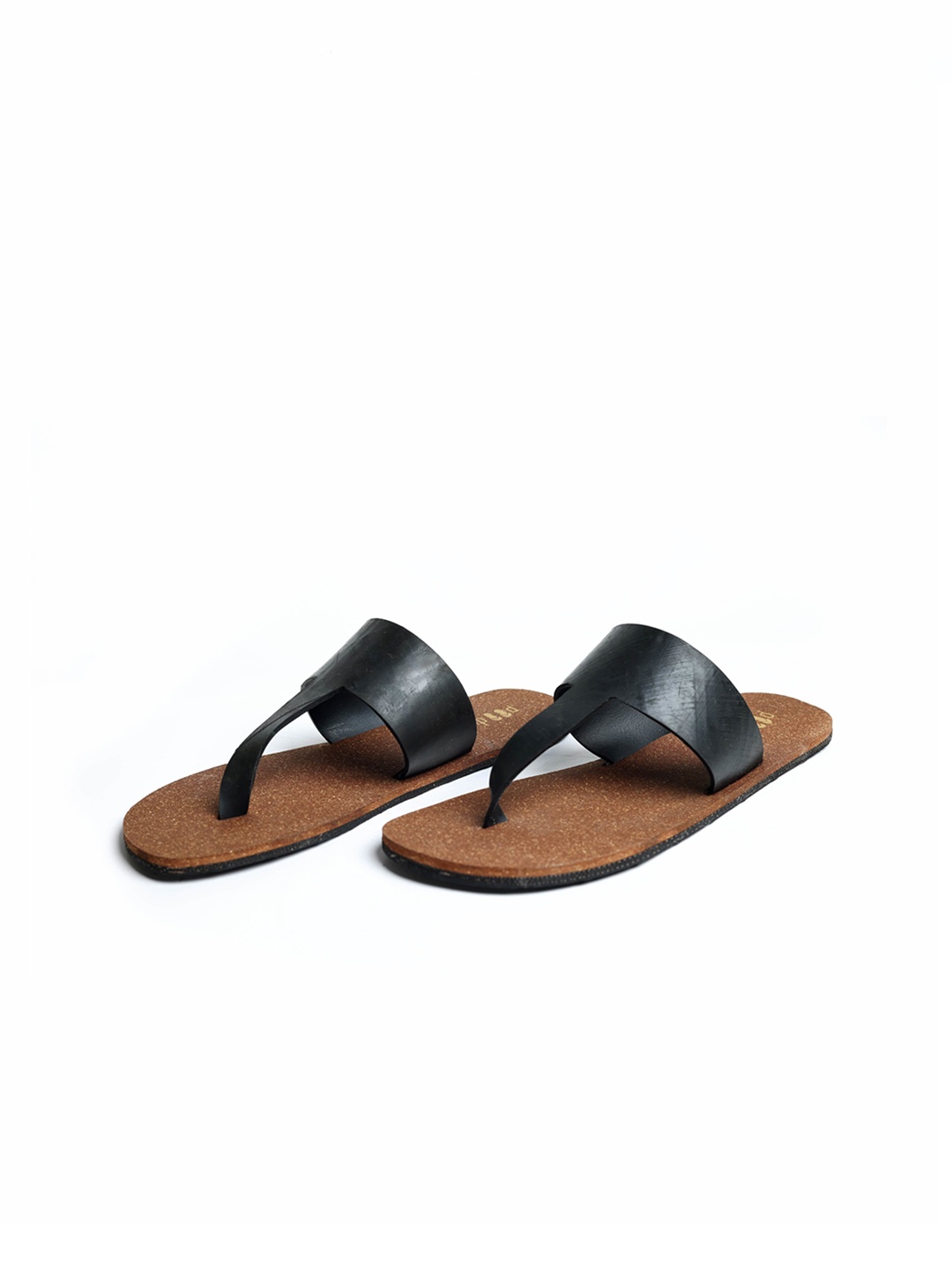 

Paaduks Women Black T-Strap Flats