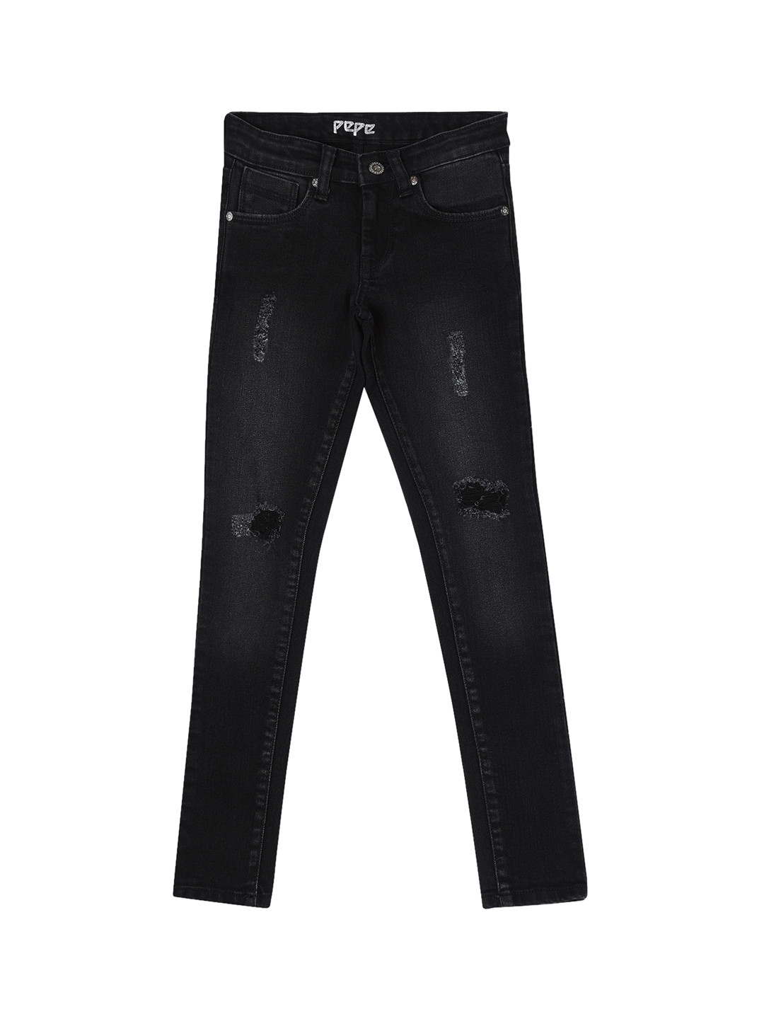

Pepe Jeans Girls Black Skinny Fit Light Fade Jeans