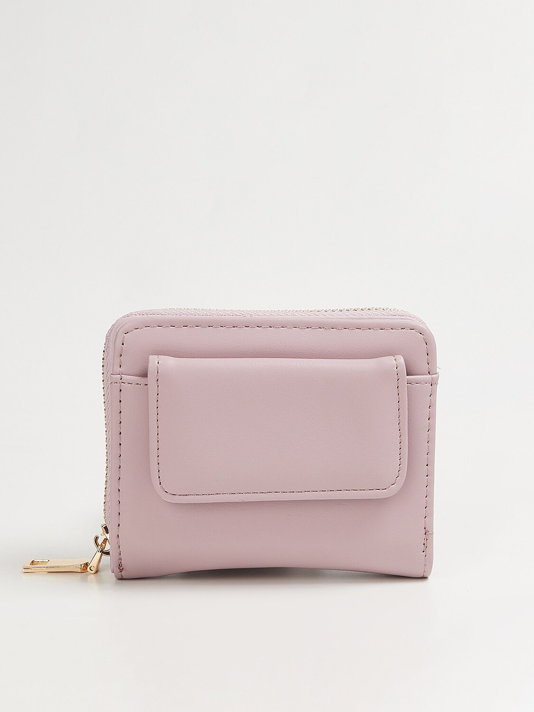 

Ginger by Lifestyle Women Purple Zip Around Wallet