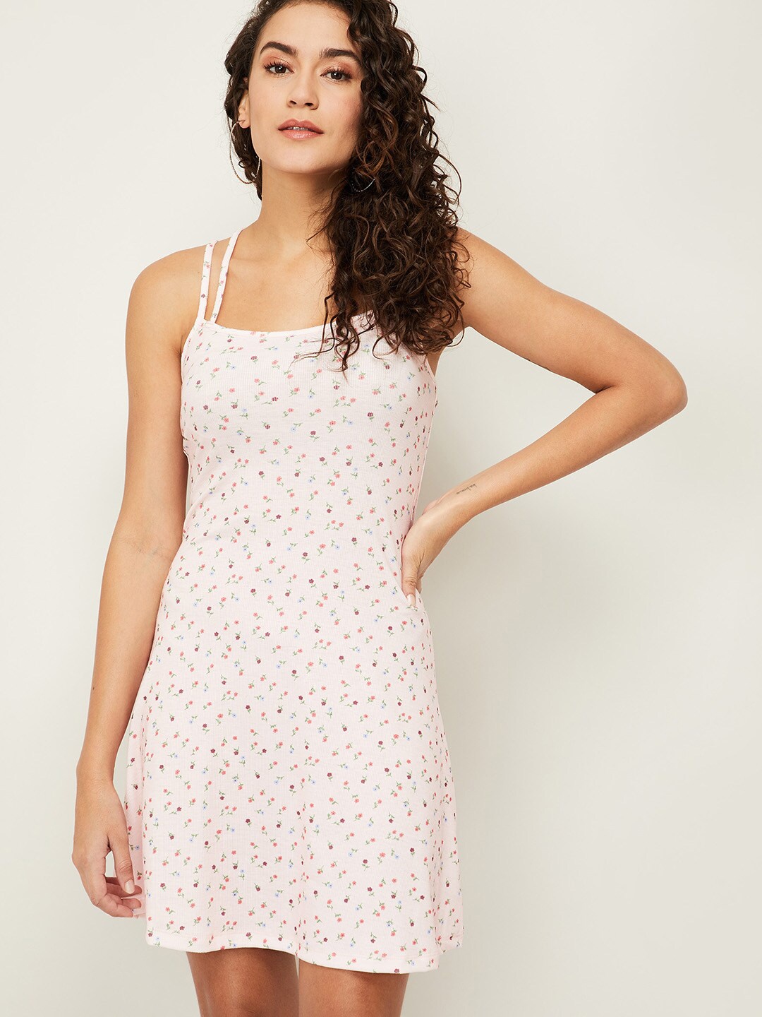 

Ginger by Lifestyle Pink Floral Dress