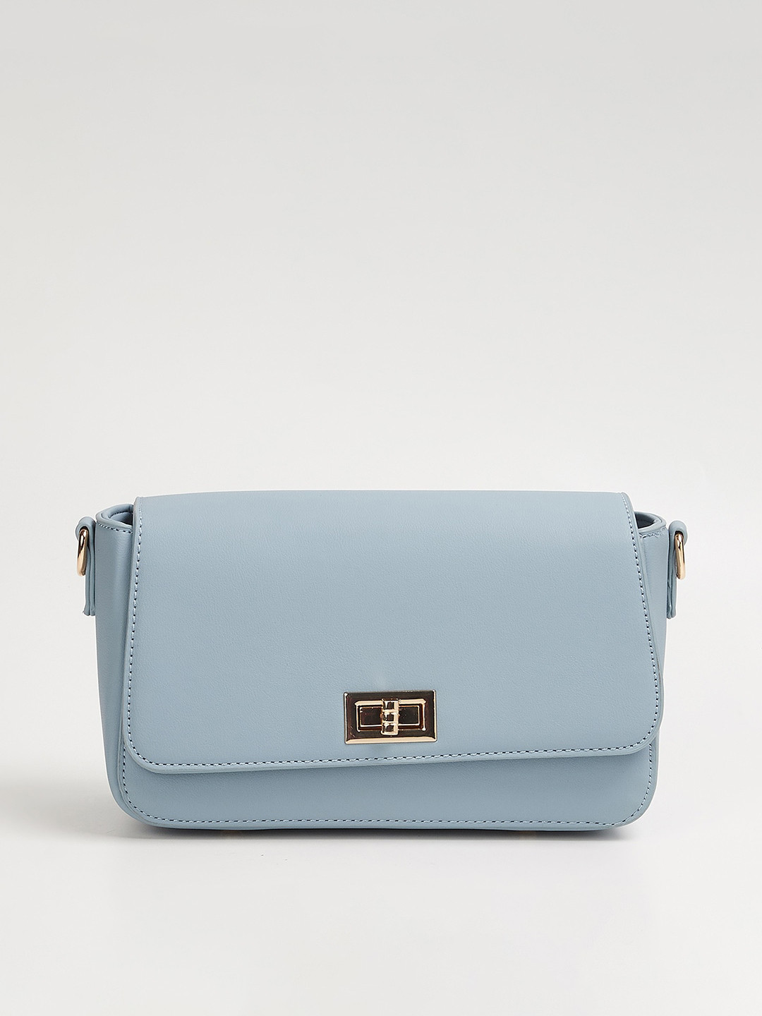

CODE by Lifestyle Blue Structured Sling Bag