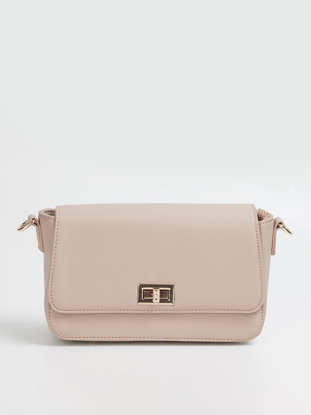 

CODE by Lifestyle Pink Structured Sling Bag