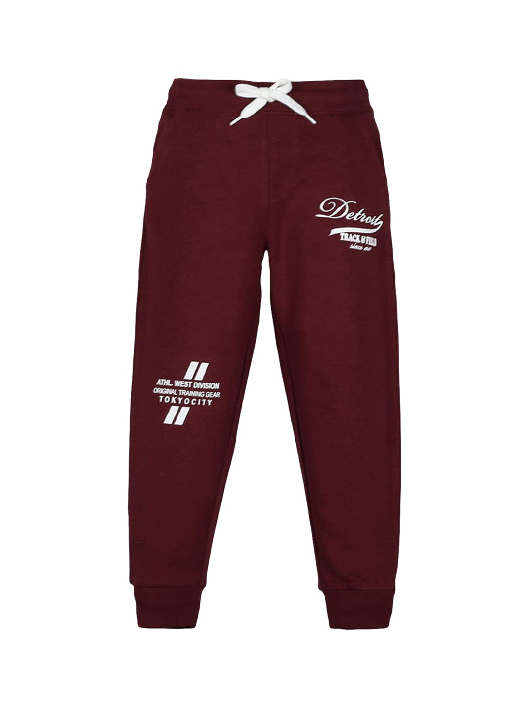 

Hopscotch Boys Burgundy Track Pants, Purple