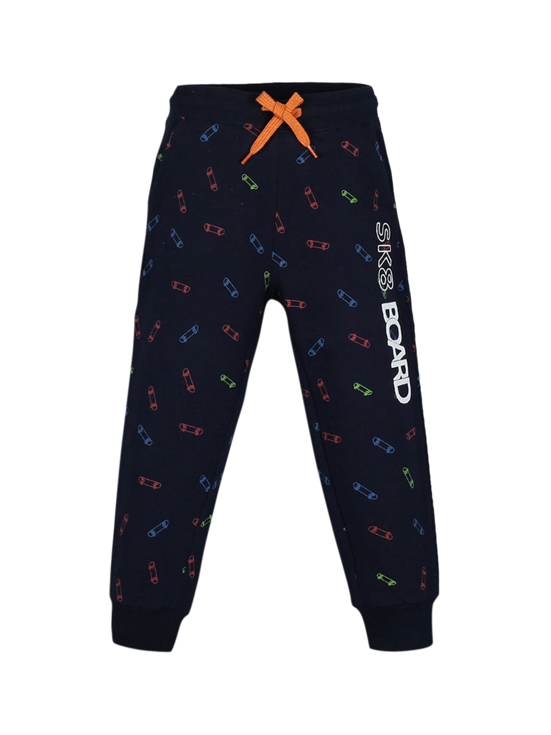 

Hopscotch Boys Navy Blue Jogger Track Pants