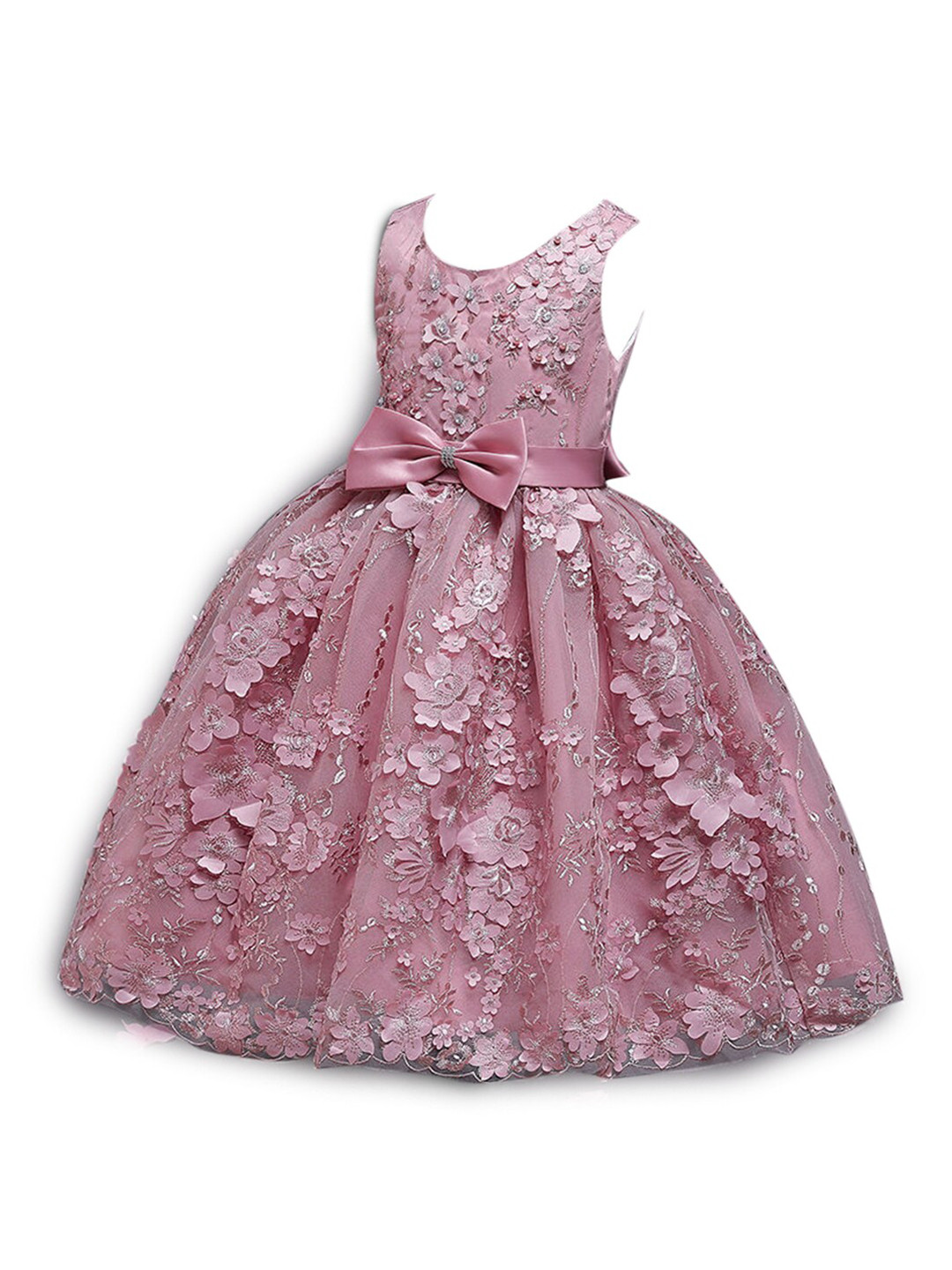 

Hopscotch Pink Embellished Dress