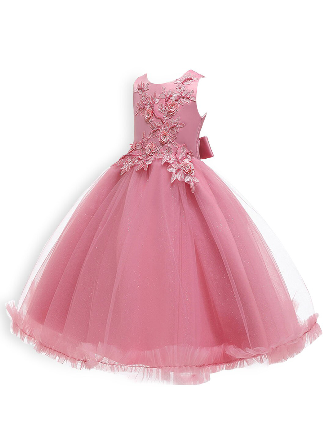 

Hopscotch Girls Pink Floral Dress