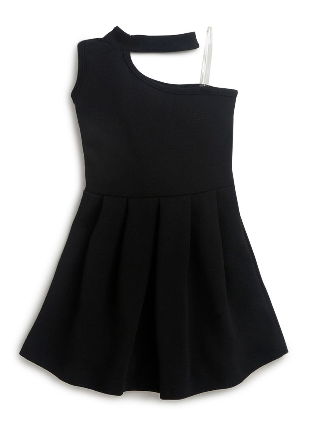

Hopscotch Women Black A-Line Dress