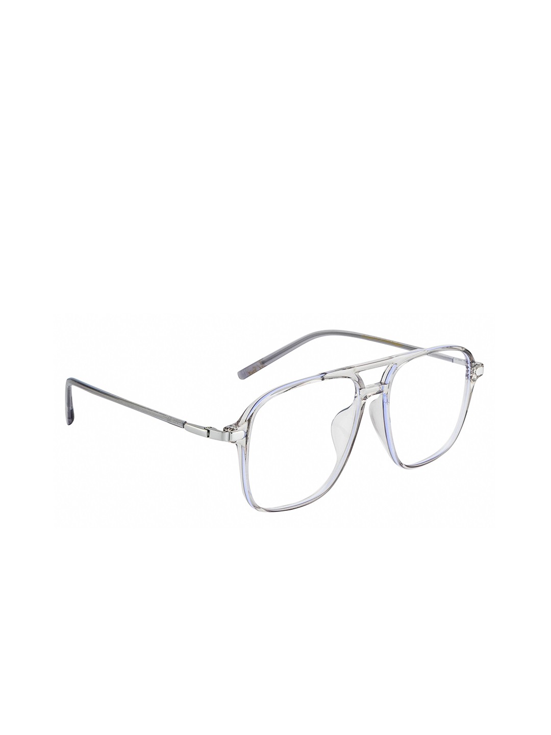 

Ted Smith Unisex Grey Full Rim Aviator Frames TSI-B003_G.GRY