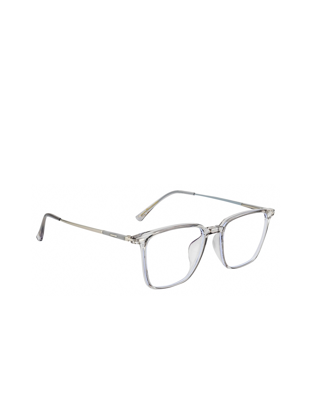 

Ted Smith Unisex Grey Full Rim Wayfarer Frames