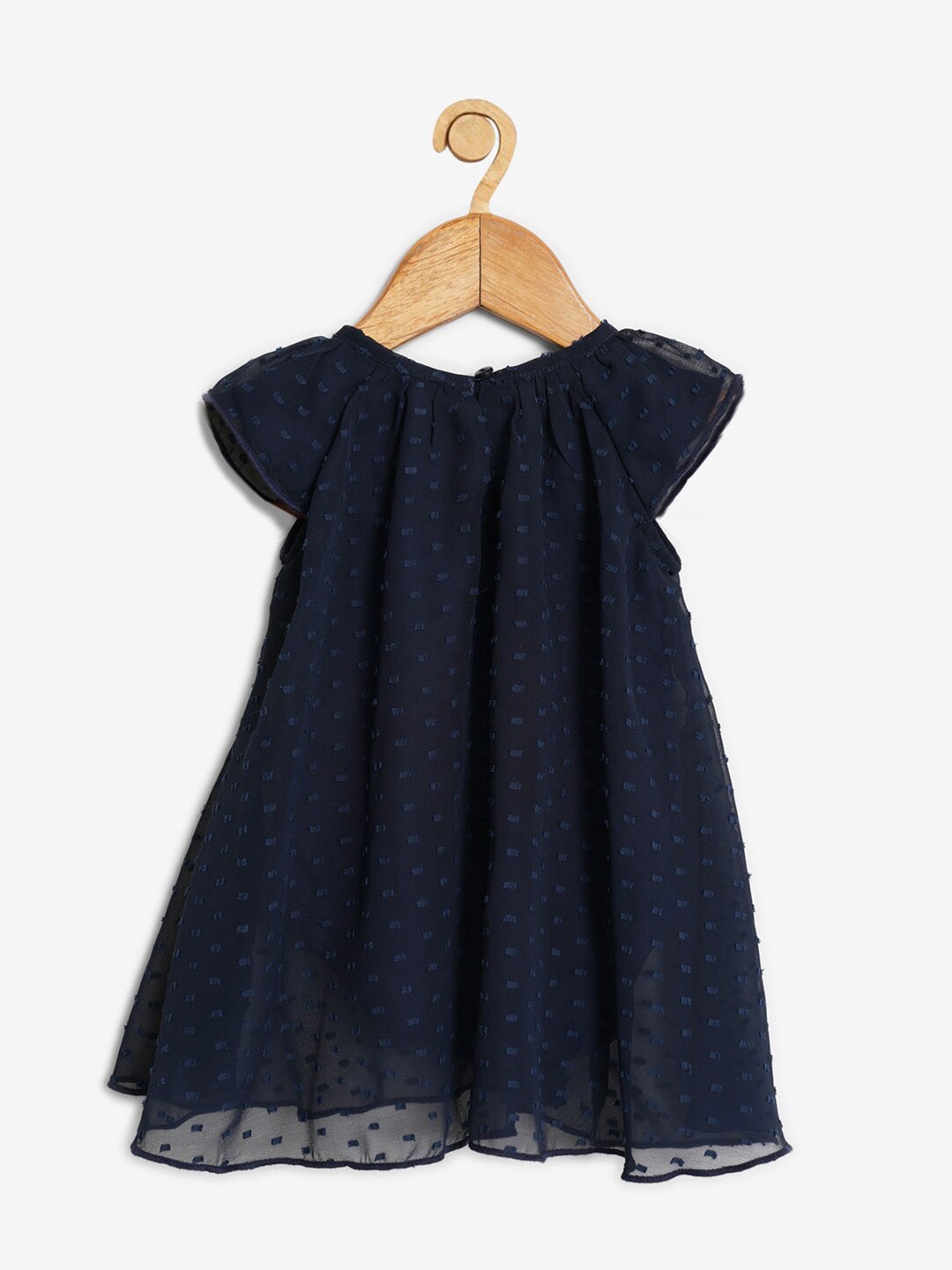 

Creative Kids Girls Navy Blue A-Line Dress